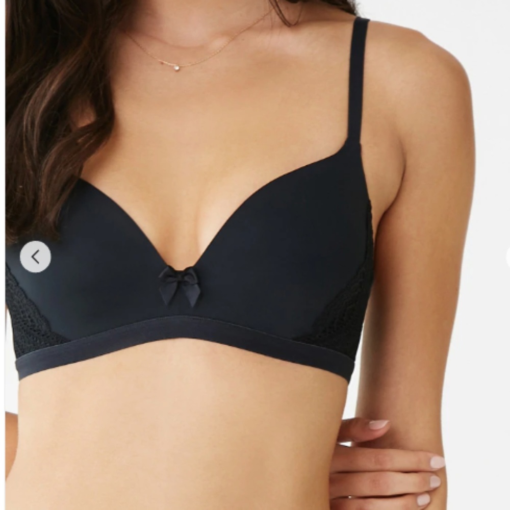 NWT cute black lace bralette
